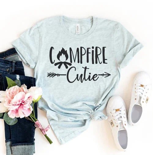 Campfire Cutie T-shirt - minbolu -