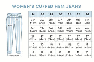 Cuffed Hem Jeans - Sky Blue Striped Wide Leg with Pockets - minbolu -