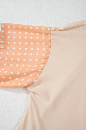 Floral Print Long Sleeve V-Neck Blouse - minbolu -