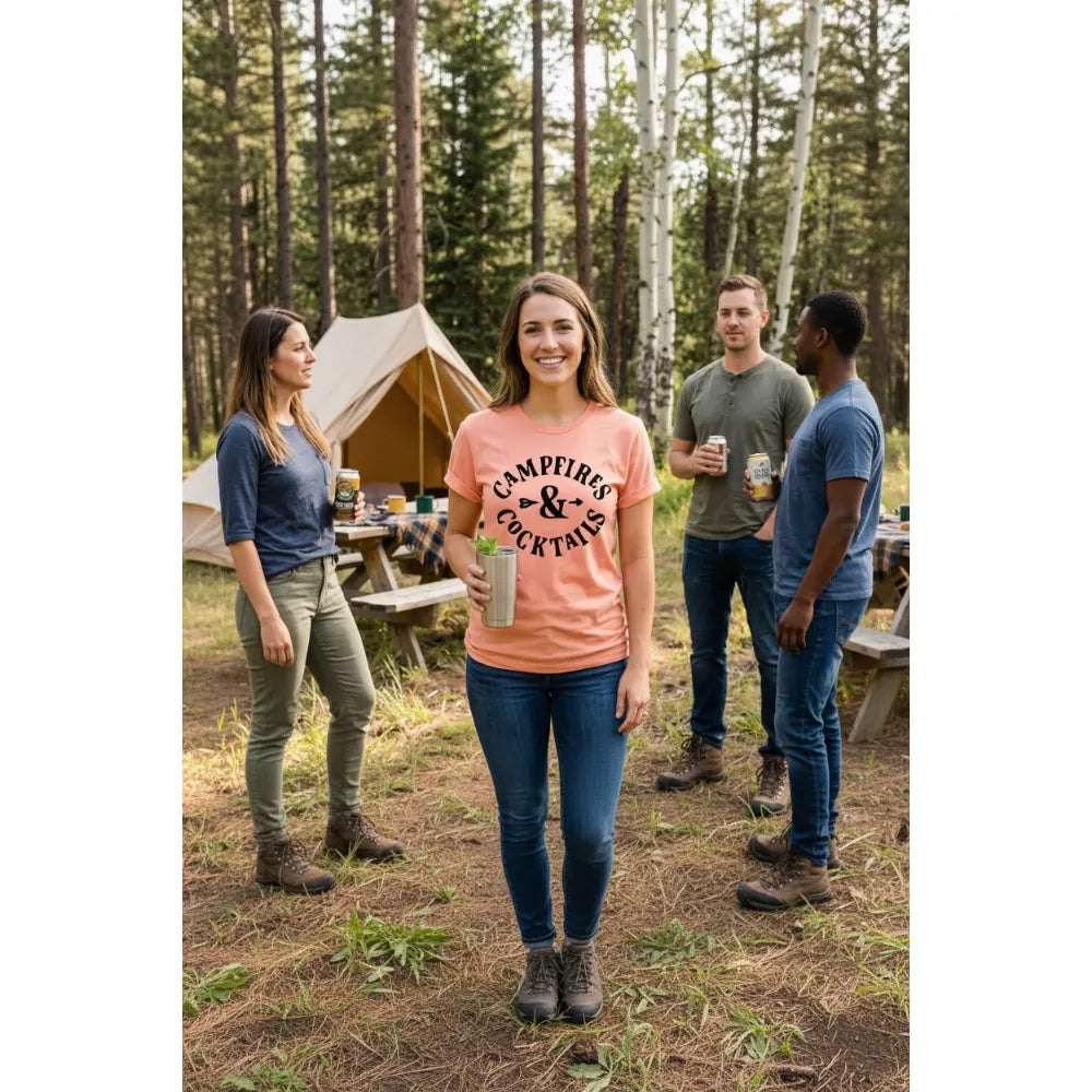 Campfires & Cocktails Shirt