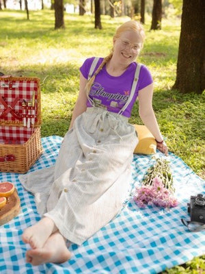 Glamping Crew Camping T-Shirt | Women's Boho Outdoor Tee - minbolu -